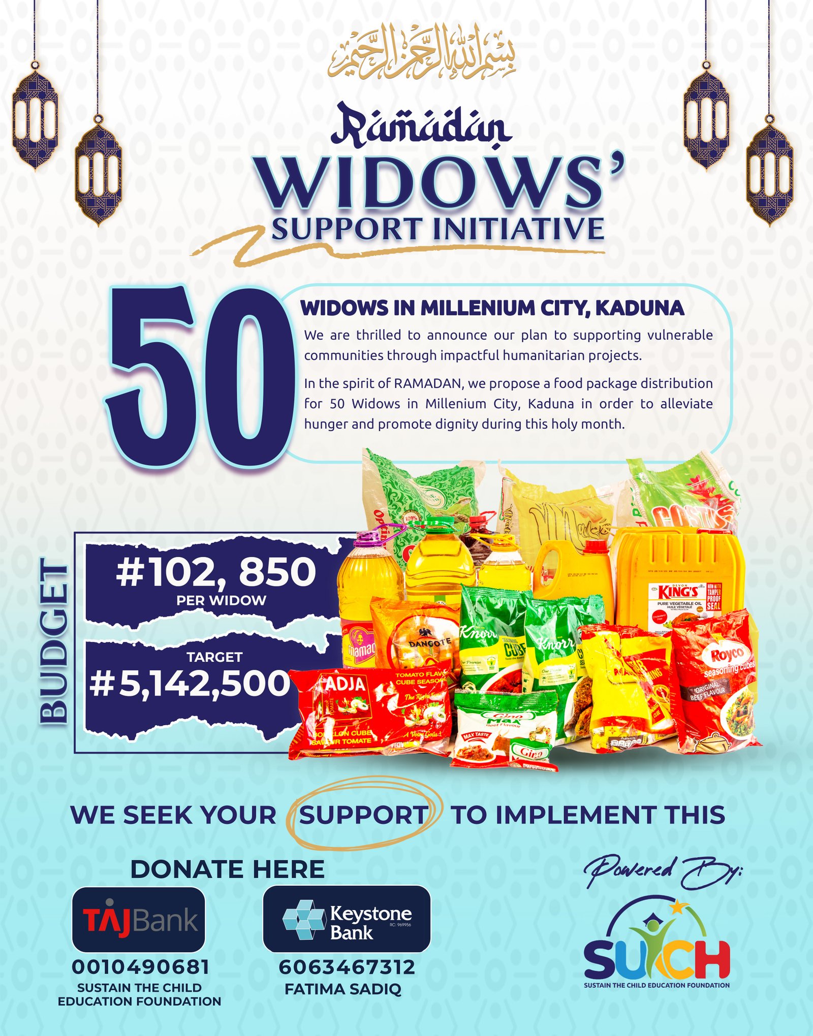 Ramadan widows support