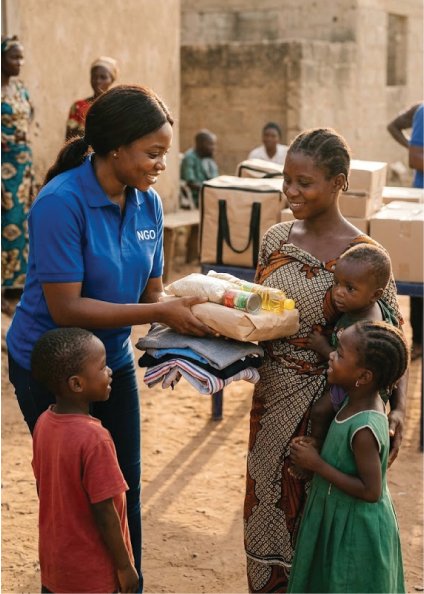 Welfare distribution to a family in need